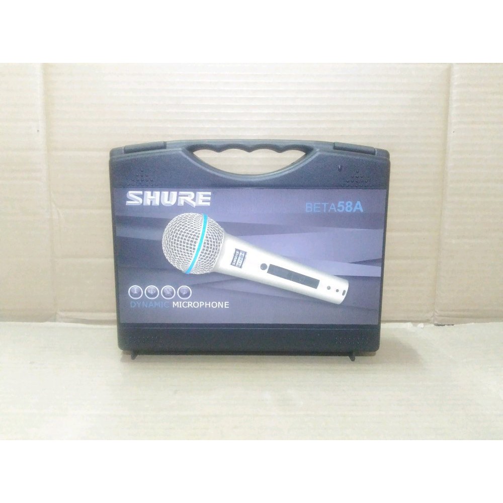 MIC KABEL SHURE BETA58A PROFESIONAL DYNAMIC MICROPHONE