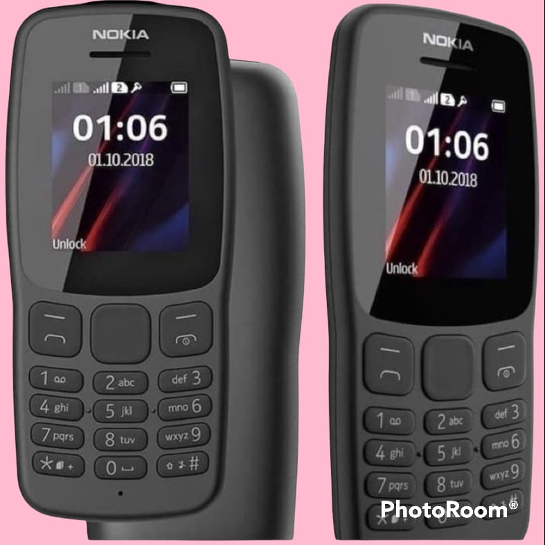 HANDPHONE NOKIA - HP NOKIA 106 DUAL SIM FULLSET