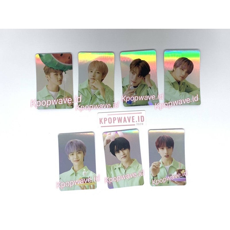 PHOTOCARD PC BENEFIT ALADIN HOLOGRAM SEASON GREETINGS 2021 NCT DREAM