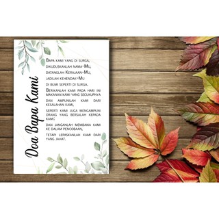 Hiasan Dinding Kristen Wall Decor Tema Rohani Ayat Alkitab Mintalah Carilah Ketoklah Matius 7 7 Shopee Indonesia