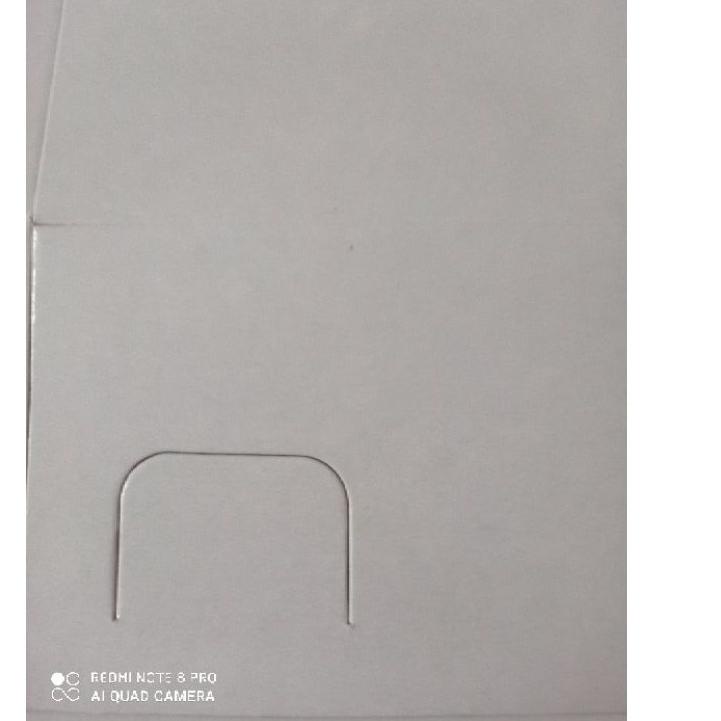 Super Promo✲ Dus Nasi/Kotak Makan Tebal ukuran 18x18, 20x20, 22x22 putih polos W55 ➭