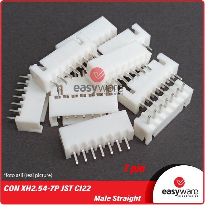 Connector JST XH2.54-7P Male Straight Header 2.54mm CI22 7 pin Female