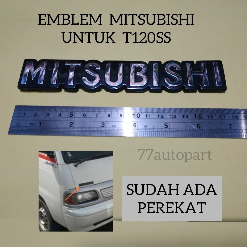 Emblem mitsubishi colt t120ss