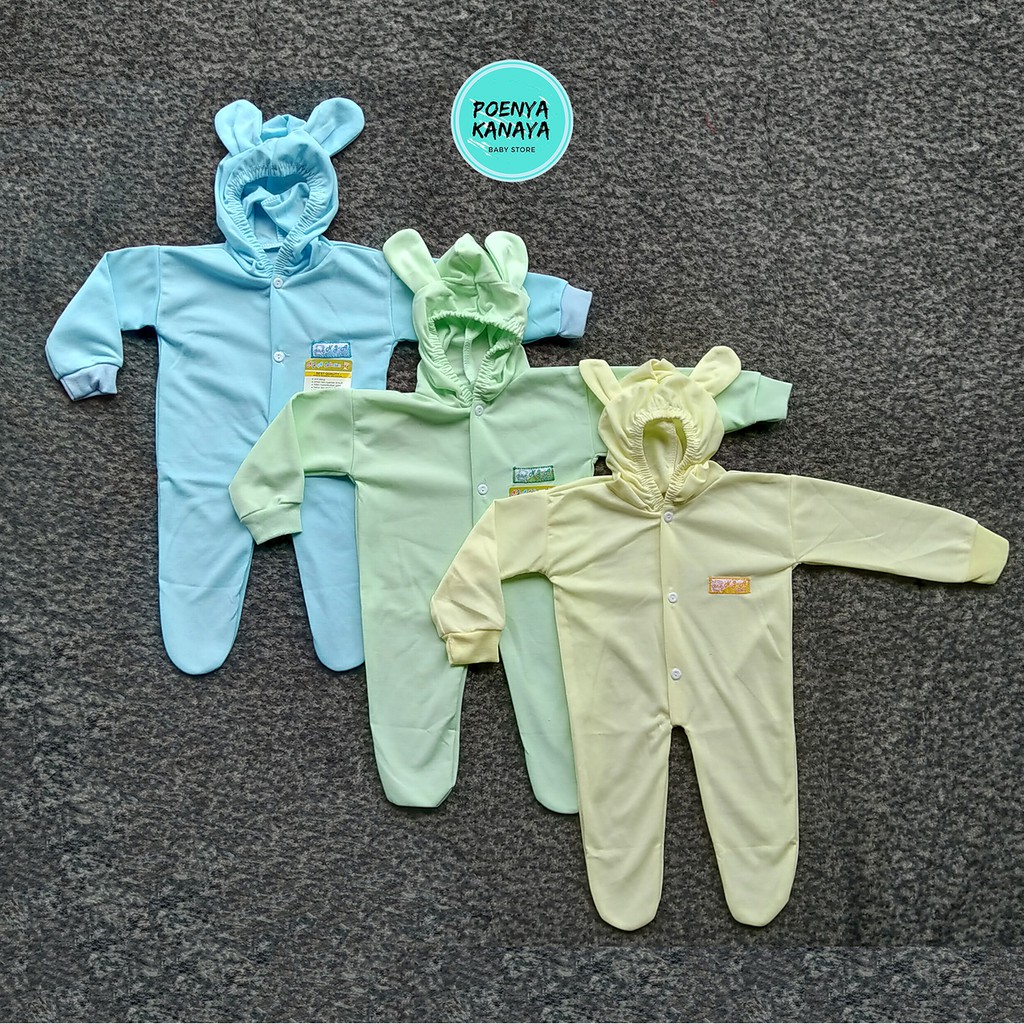 KD37 Sleepsuit Bayi Tutup Kaki Arimbi NJA Baju Kodok Bayi KD37 Sleepsuit Bayi Tutup Kaki Arimbi NJA Baju Kodok Bayi