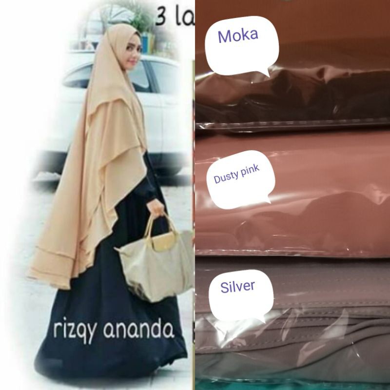 Khimar ceruti kinara by RA