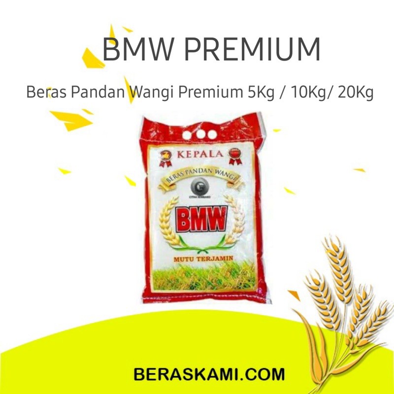 

Beras BMW Premium super pandan wangi asli