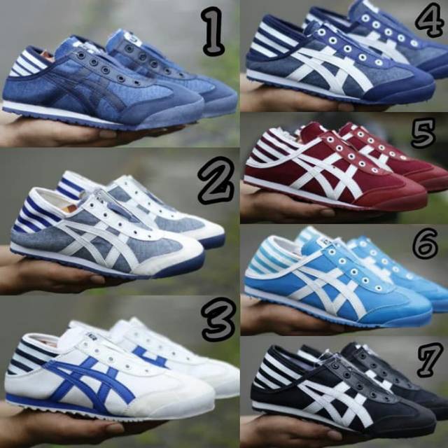 SEPATU ASICS ONITSUKA TIGER PARATY WANITA SLIP ON