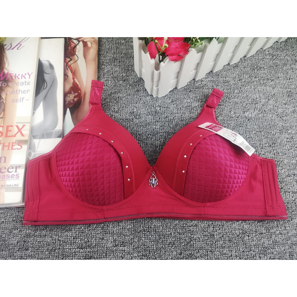 Bra / BH Wanita Import F08 Busa Sedang TIDAK ADA Kawat CUP -B