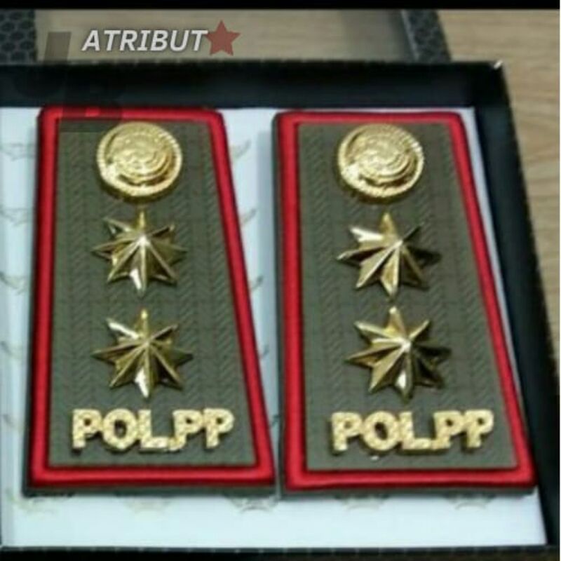 Jual pangkat satpol pp pdh golongan 4D akrilik bening kilap | Shopee