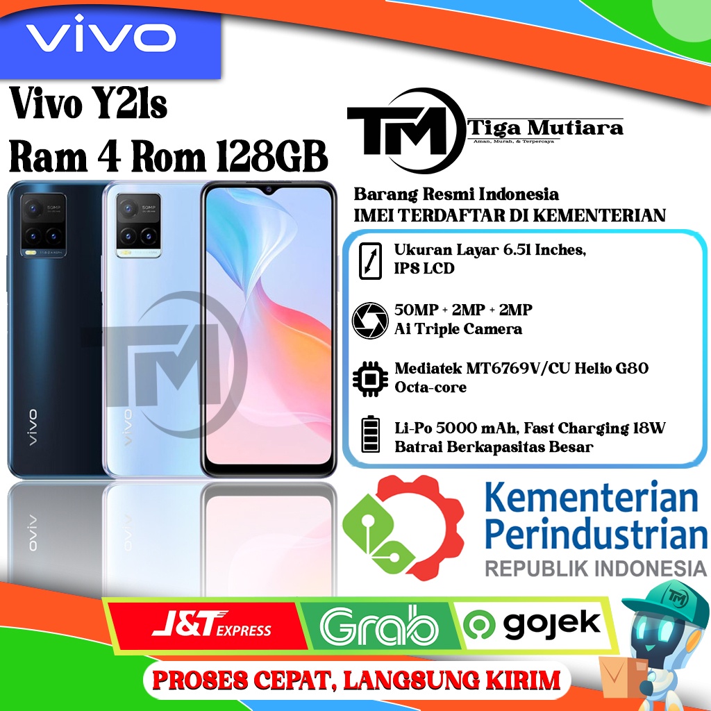 Vivo Y21s Ram 4 Rom 128GB