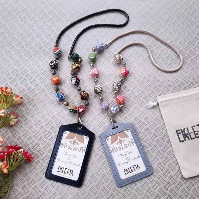 

Best Product!!! Kalung Id Card/ Lanyard Batik Bola Etnik Handmade (Komplit) - Paling Diminati