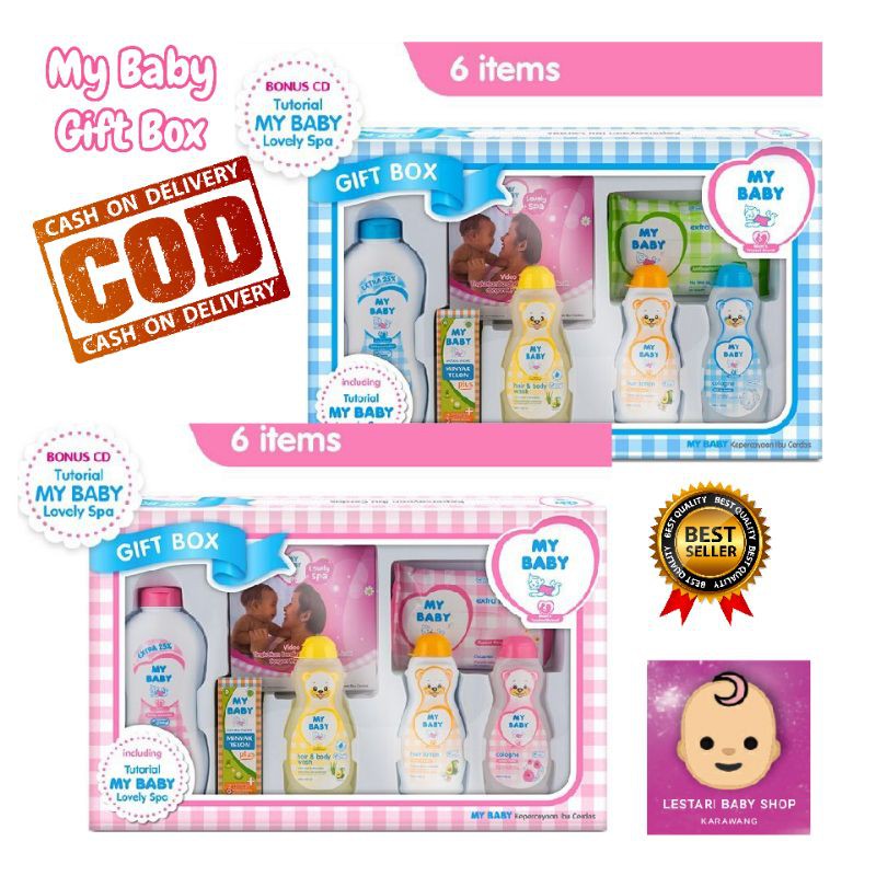 My Baby Gift Box Set Perlengkapan Mandi Bayi Murah