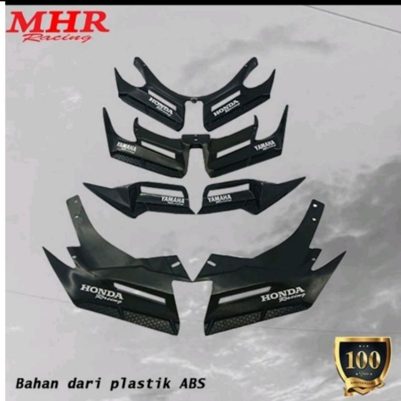 Winglet Vario 160 2022 Bahan ABS plastik