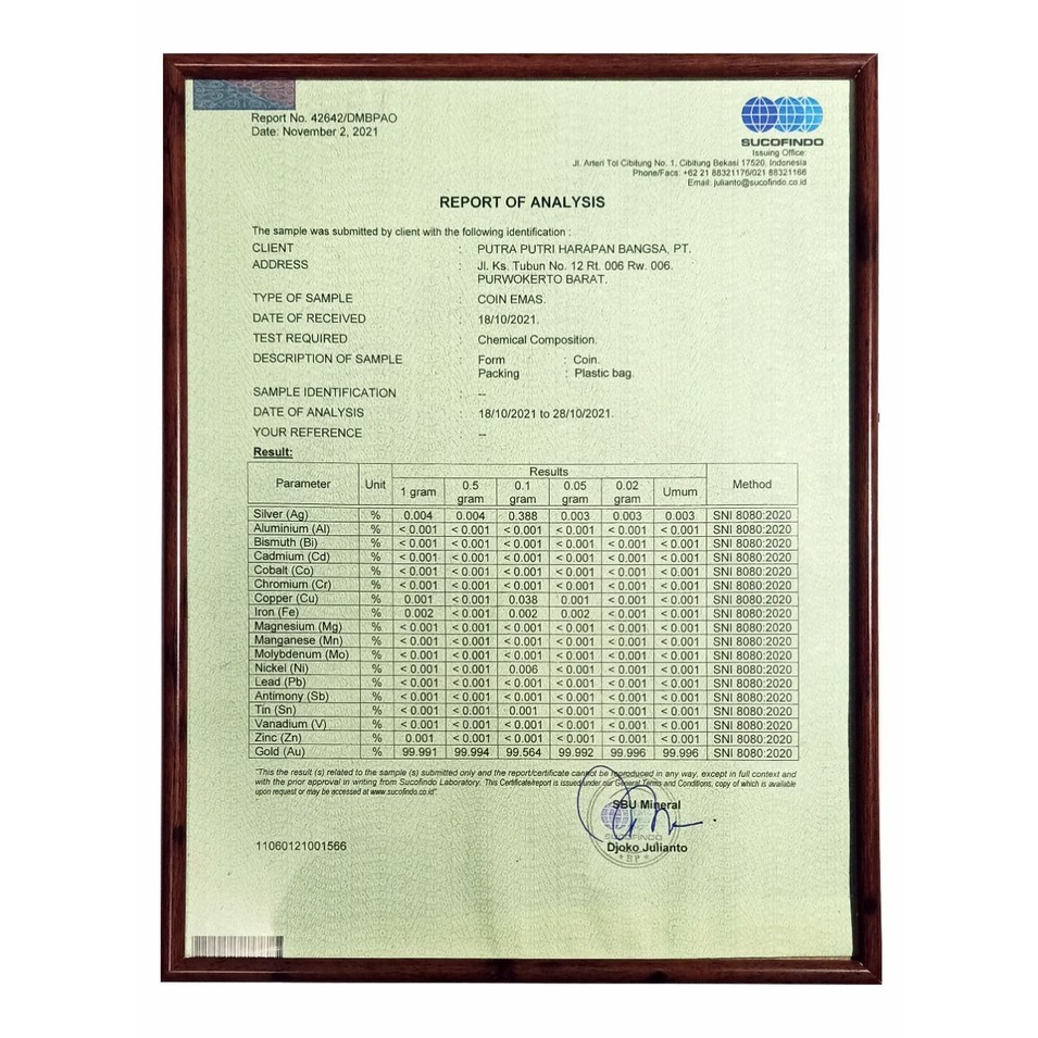 LOGAM MULIA Emas mini batangan 0.001 gram 24 karat minigram gold asli 0.002 gram 0.005 gram 0.01  Distributor Bandung-8