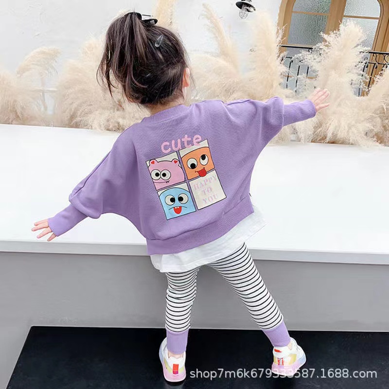 Setelan Anak Perempuan Motif Princess Pola Putri Premium Import