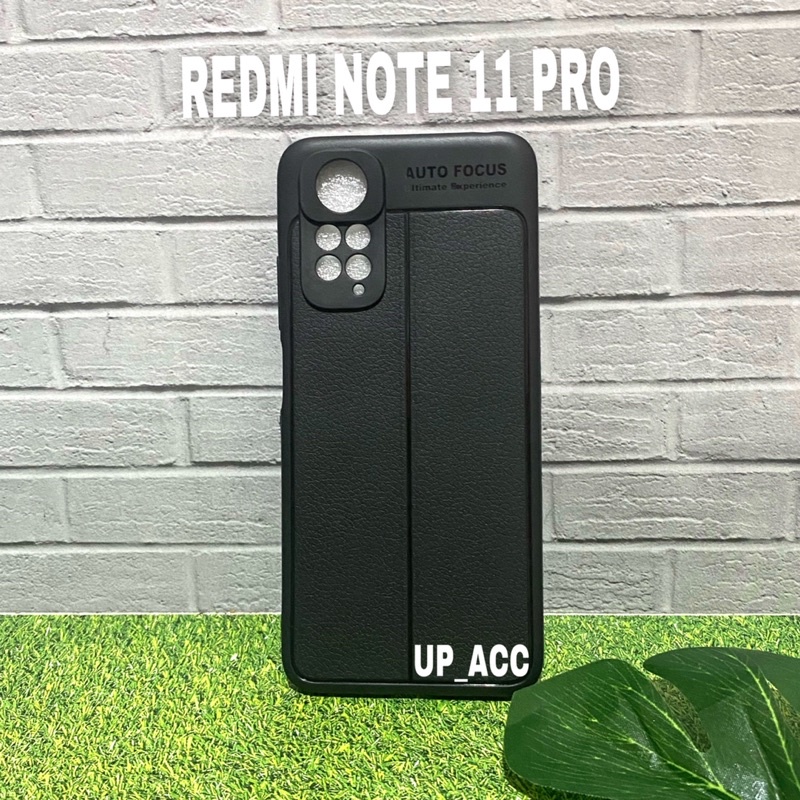 REDMI NOTE 11 / REDMI NOTE 11 PRO AutoFocus Softcase Hitam / Auto Fokus Soft case Tpu Kulit Jeruk