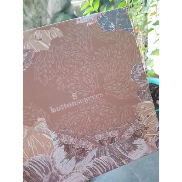 Preloved Buttonscarves Farsha series in rustic brown voal reguler