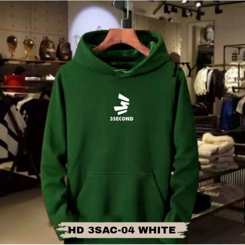 Jaket Sweater Hoodie Three Second Jumbo | Sweater Cowok Sweater Cewek | Hoodie Distro Murah Oversize M-XXXL