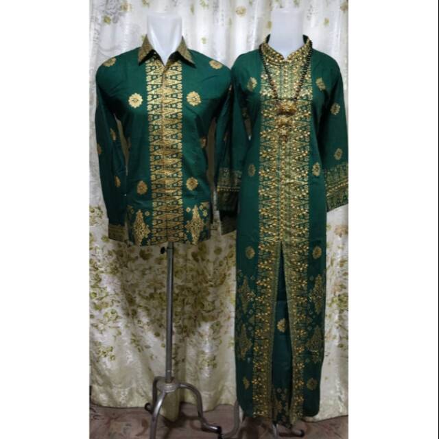 Batik Gamis songket palembang