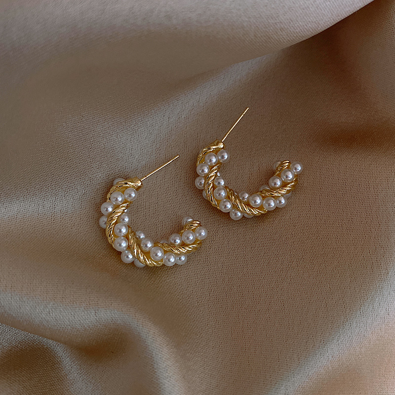 Versi Korea Dari Kepribadian Fashion Baru Anting-anting All-match Kecil Segar