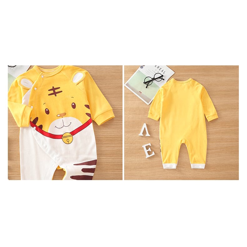 BROWNIEGROUND - Jumper bayi karakter HARIMAU LUCU 0-24 bulan / baju anak IMPOR baju imlek bayi jumper bayi lengan panjang