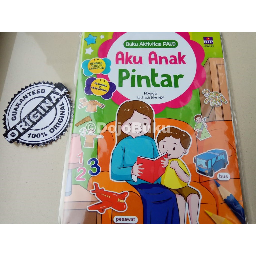 Buku Aktivitas PAUD: Aku Anak Pintar by Nagiga