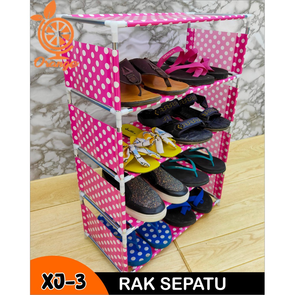 rumah_kita2020 Rak Sepatu Susun 5 Serbaguna Motif Tempat Rangka Penyimpanan Dapur tingkat Baju Buku Tempat RANGKA BESI KUAT AWET TAHUNAN SEGERA MILIKI Rak Sepatu 4 Susun Rak Sepatu Portable Multifungsi Rak Sendal Susun 5 Tingkat Rak Buku Rak Serbagu