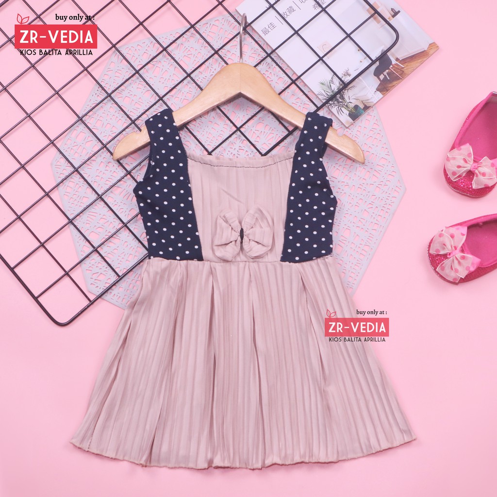 Dress Riani uk Bayi-4 Tahun / Tanktop Dress Yukensi Anak Perempuan Baju Pakaian Motif Gaun Import