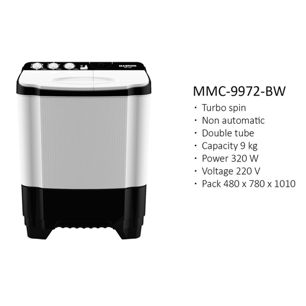  MESIN CUCI MASPION  7 KG MMC 9972 Shopee Indonesia