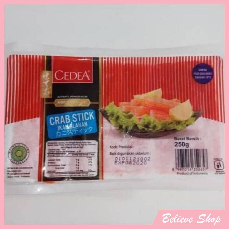 

Crab stick cedea 250 gr