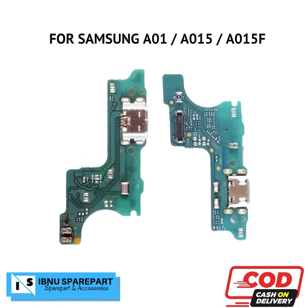 FLEXIBLE CONECTOR CHARGER BOARD CHARGER PAPAN CHARGER CAS SAMSUNG A01 / A015 / A015F ORI