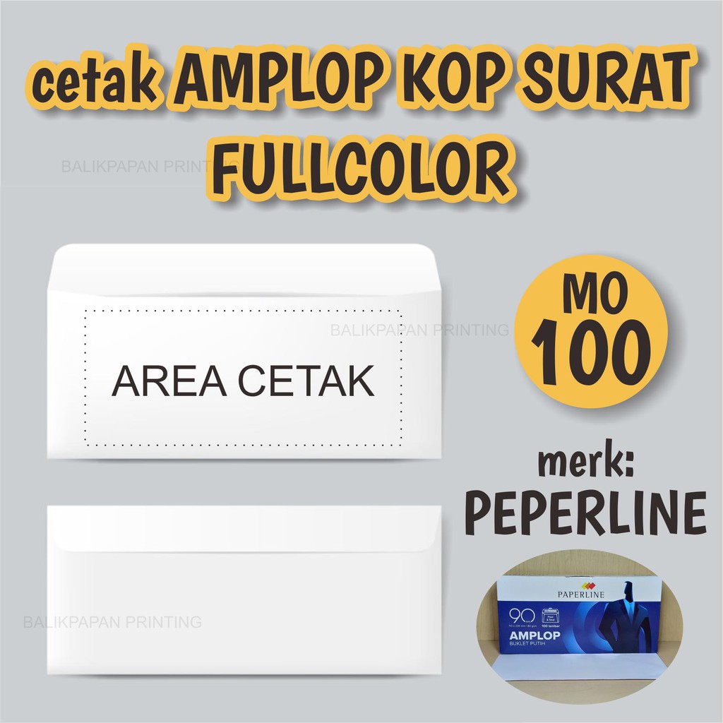 

Amplop Kop Surat Custom Fullcolor