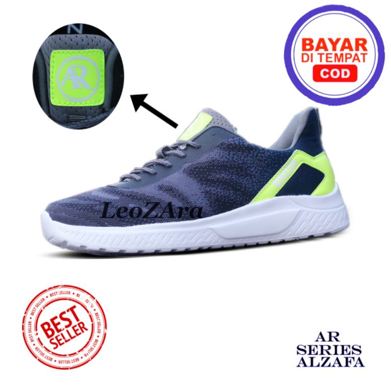 Sepatu Pria Sneakers Terbaru AR ALFAZA New Brand Original Trendy Masa Kini