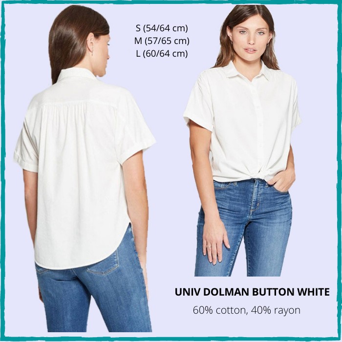 Kemeja Lengan Pendek Wanita Murah Universal Thread