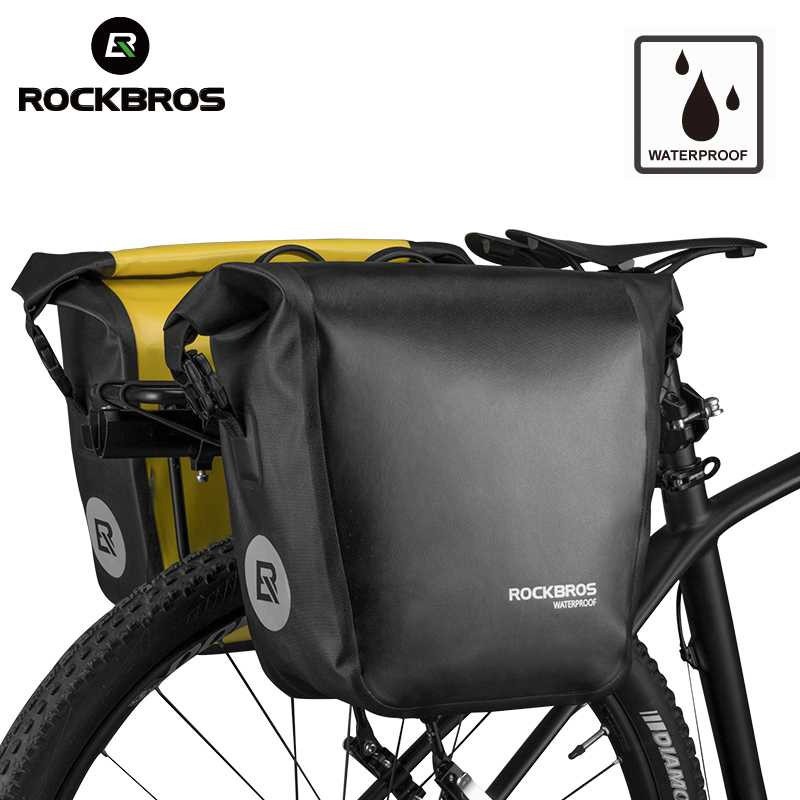  Rockbros  Tas  Sepeda  Motor Trunk Pannier Waterproof Nylon 