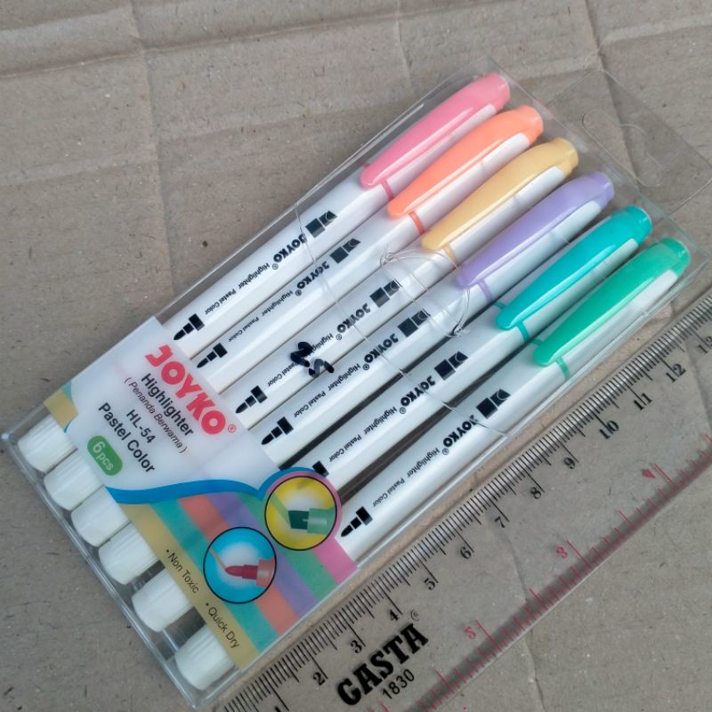 

TERBARU PASTEL COLOR JOYKO HL-54 PENANDA WARNA STABILO HIGHLIGHTER