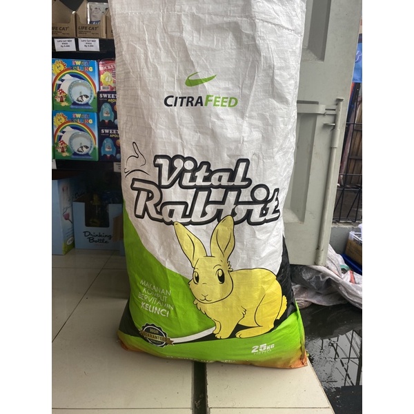 Vital Rabbit Makanan Kelinci Pelet Repack