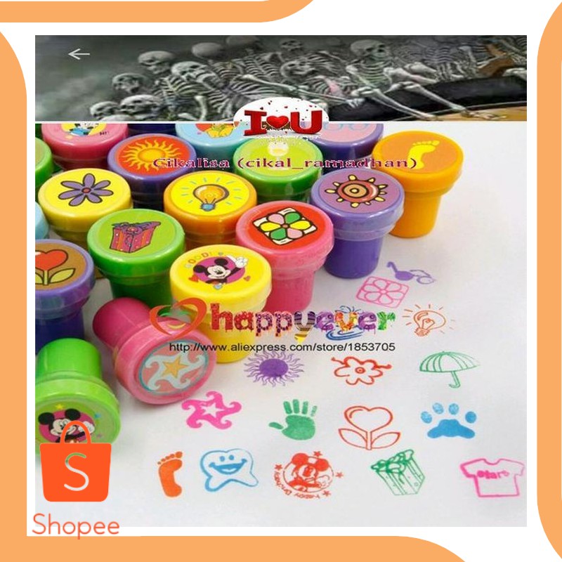 

Jual suku cadang Self ink stamp kids (1set / 9Pcs) 20DEZ Limited