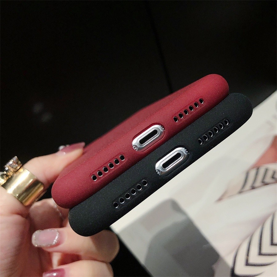 Soft Case Iphone 11 Iphone Pro Iphone 11 Pro Max dan Iphone 12 Iphone 12 Mini Iphone 12 Pro Iphone 12 Pro Max Slim Matte Silicon Sandstone