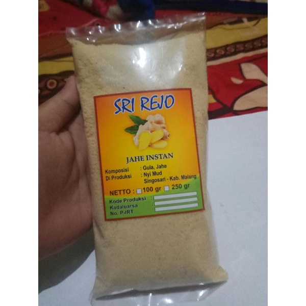 

JAHE BUBUK INSTAN 250gram