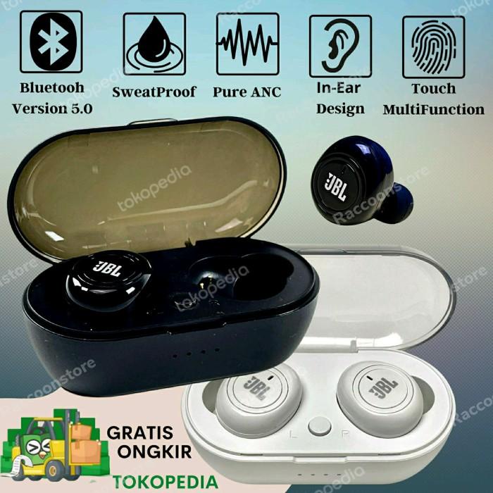 Jbl Headset Bluetooth Original Tws Wireless Earphone Superbass Earbuds