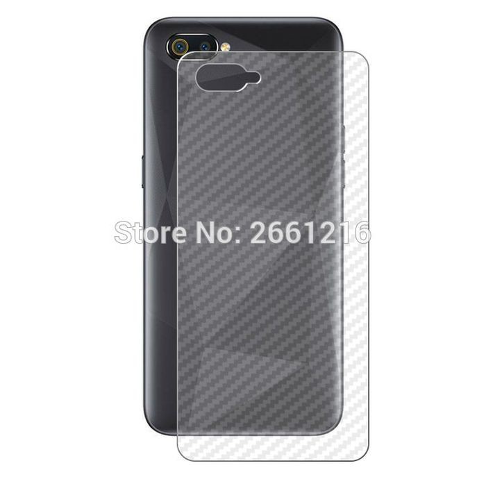 Oppo Realme C2 / A1k Skin Carbon Garskin Anti Gores Belakang