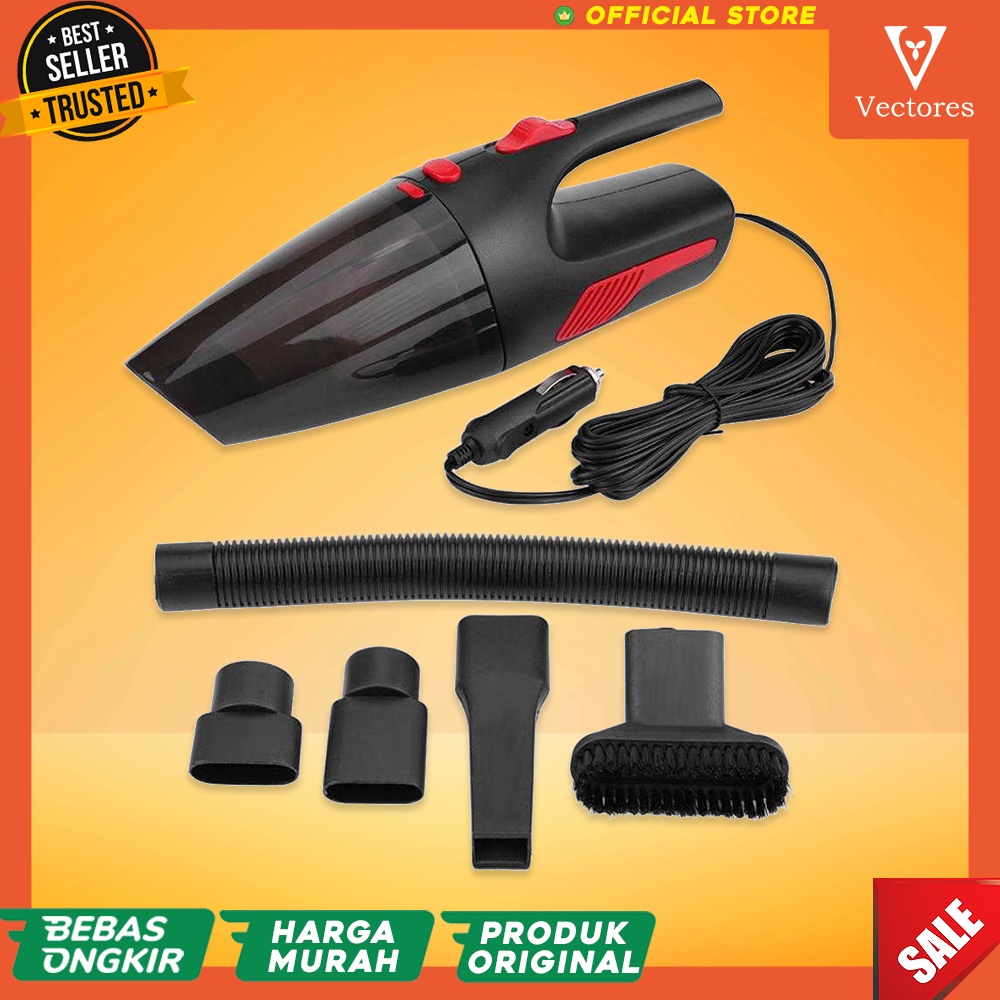 [ORIGINAL] Penyedot Debu Kotoran Vacuum Vacum Cleaner Car Mobil Mini Kecil Serbaguna Murah Terbaru Praktis