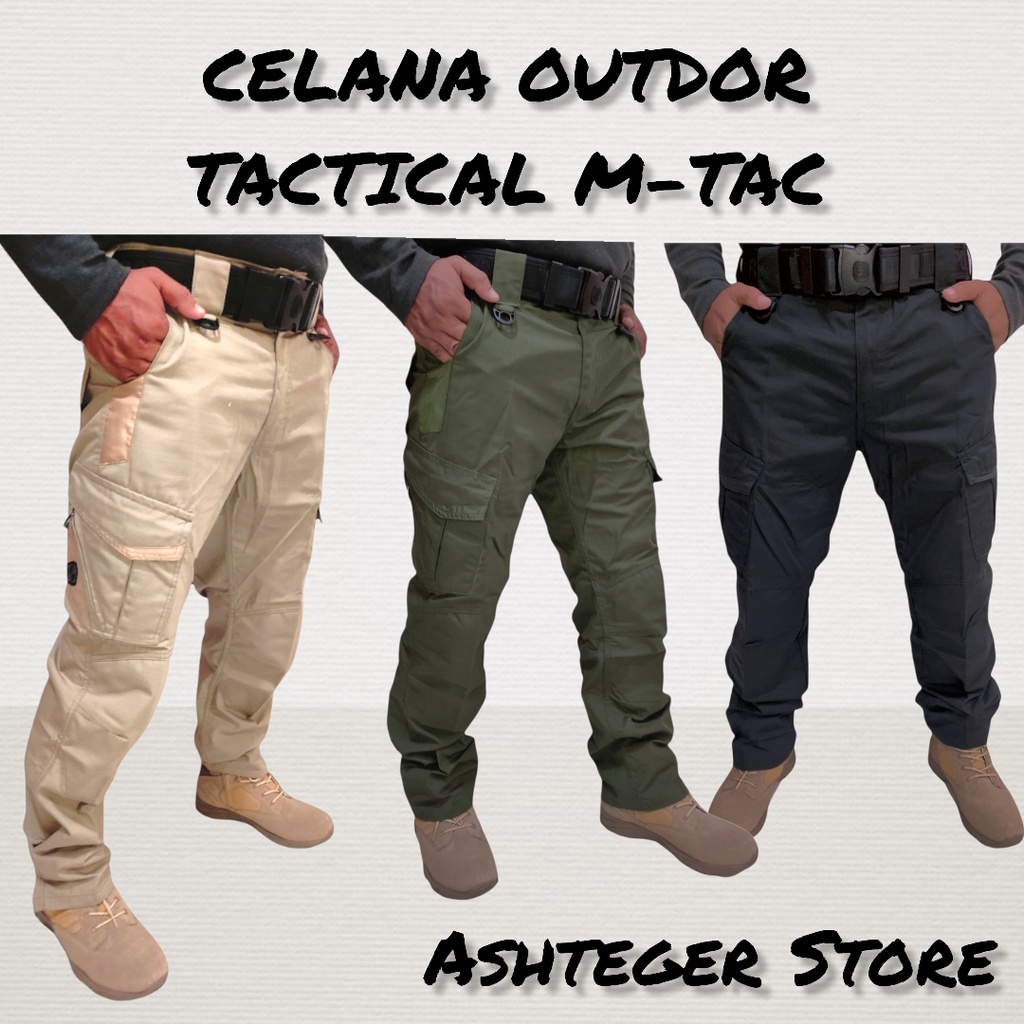 CELANA CARGO CELANA TACTICAL PANJANG PRIA M-TAC CELANA TACTICAL PRIA OUTDOOR CELANA CARGO PANJANG MURAH