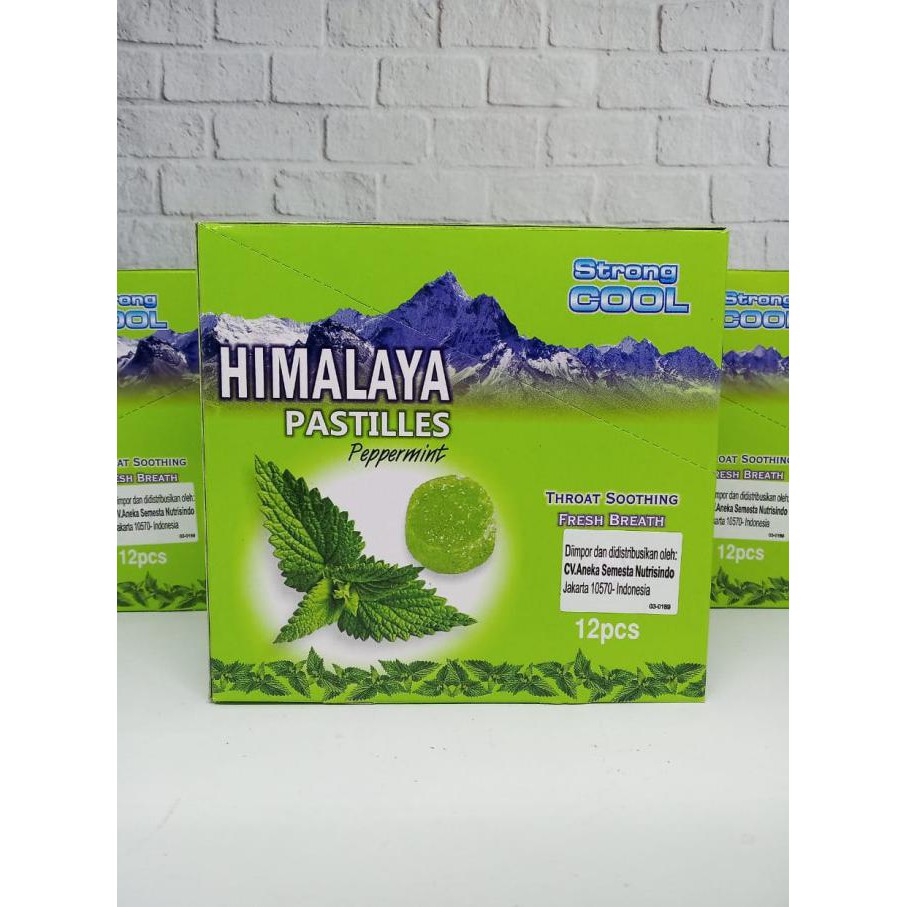 

Terbaru Permen Big Foot Himalaya Pastilles Peppermint Candy 1Box