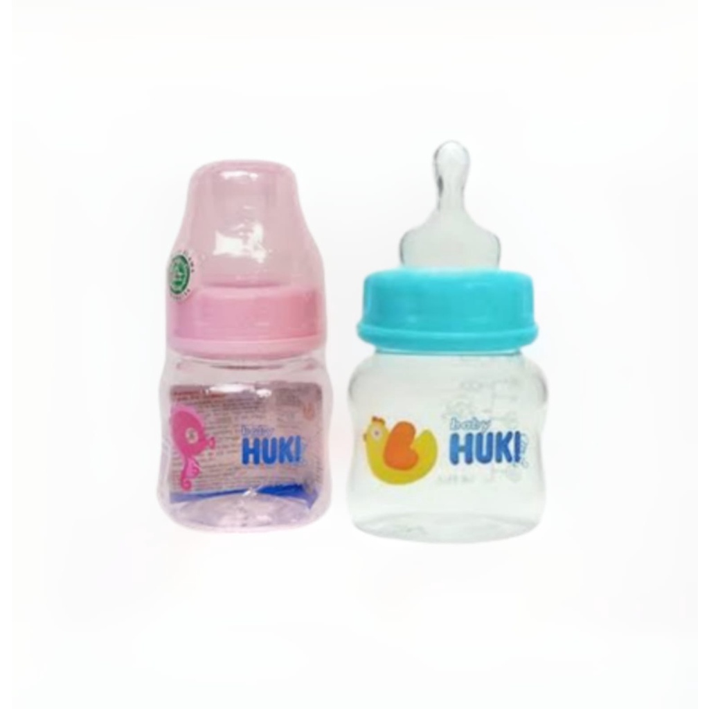 Botol Susu Bayi Huki 60 mL BPA Free - Botol Susu Bayi