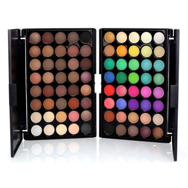 (TERBARU) POPFEEL 40 Warna Matte Eyeshadow Palatte / shimmer / EYE SHADOW PALET/ Eyeshadow Murah