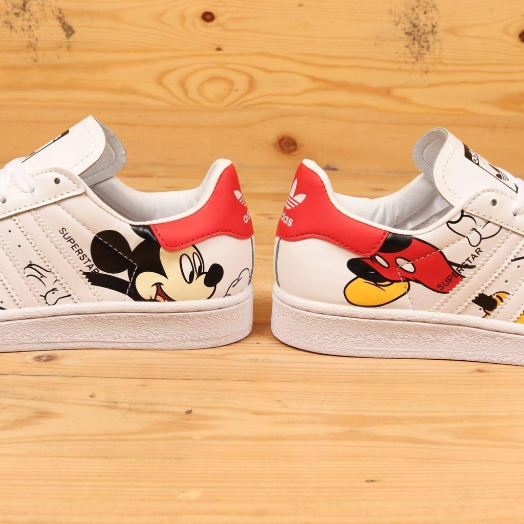 Adidas Superstar X Disney Mickey Mouse White