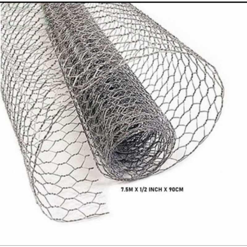 KAWAT AYAM 1 ROLL LOKET MESH 7,5 M GALVANIS