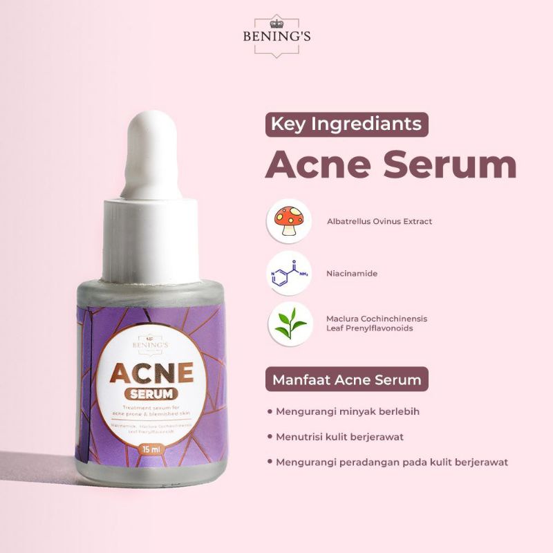 ACNE SERUM BENING'S SKINCARE DR OKY PRATAMA